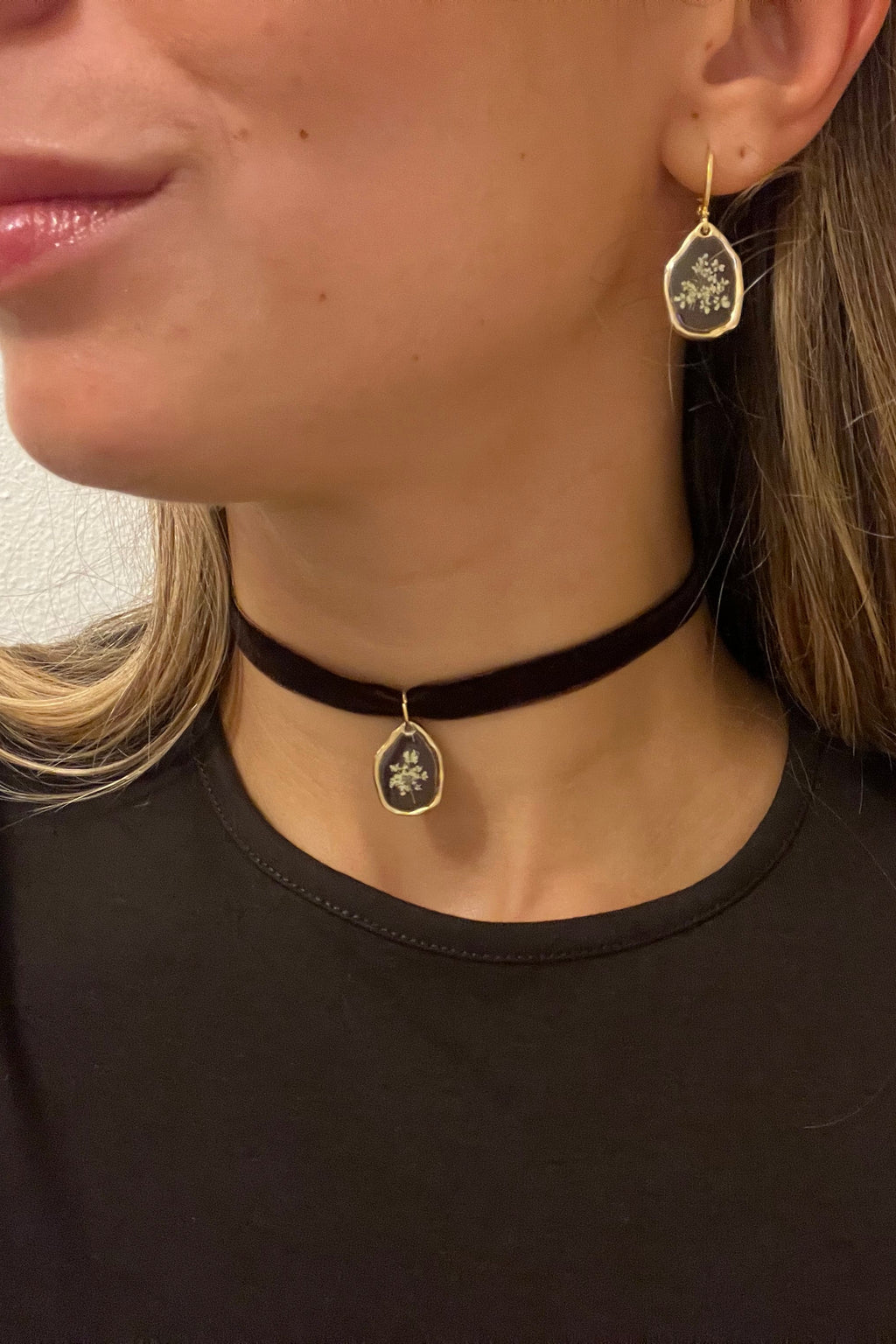 Collana piccole fioriture - carota selvatica