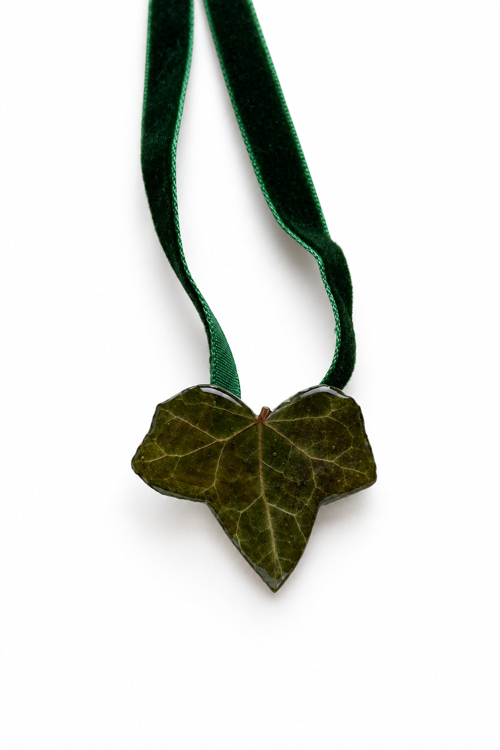 Collana fiori - foglia di edera