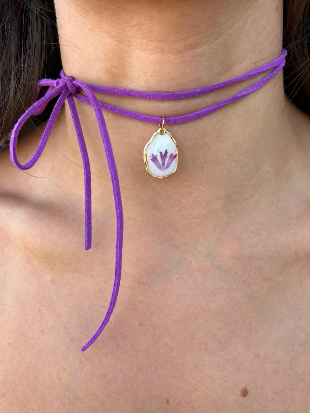 Collana piccole fioriture - trifoglio pratense