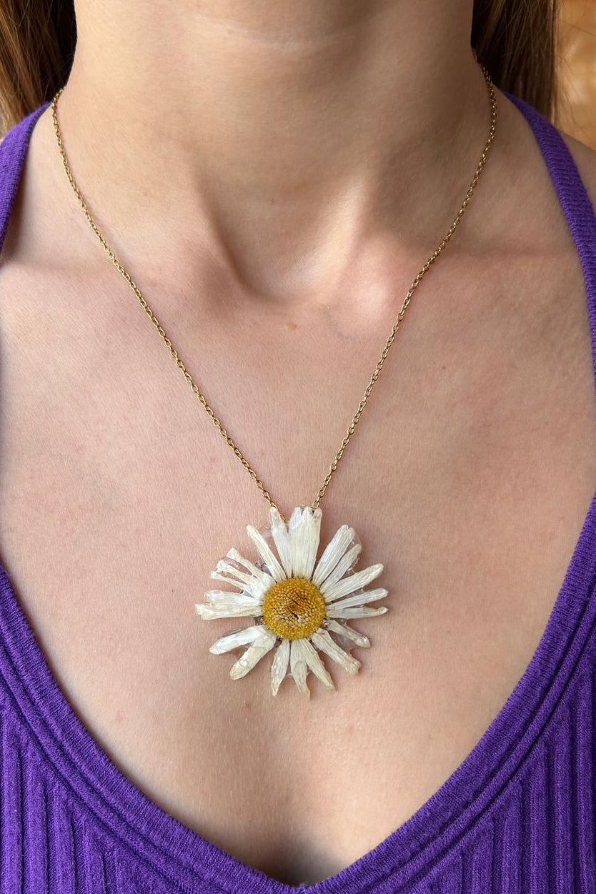 Collana fiori - margherita