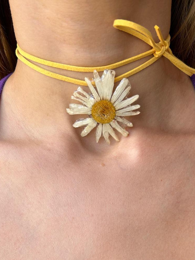 Collana fiori - margherita