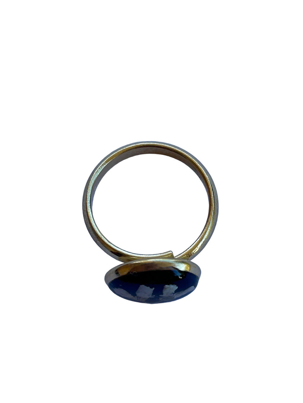 Anello piccole fioriture - fiori di campo bianchi