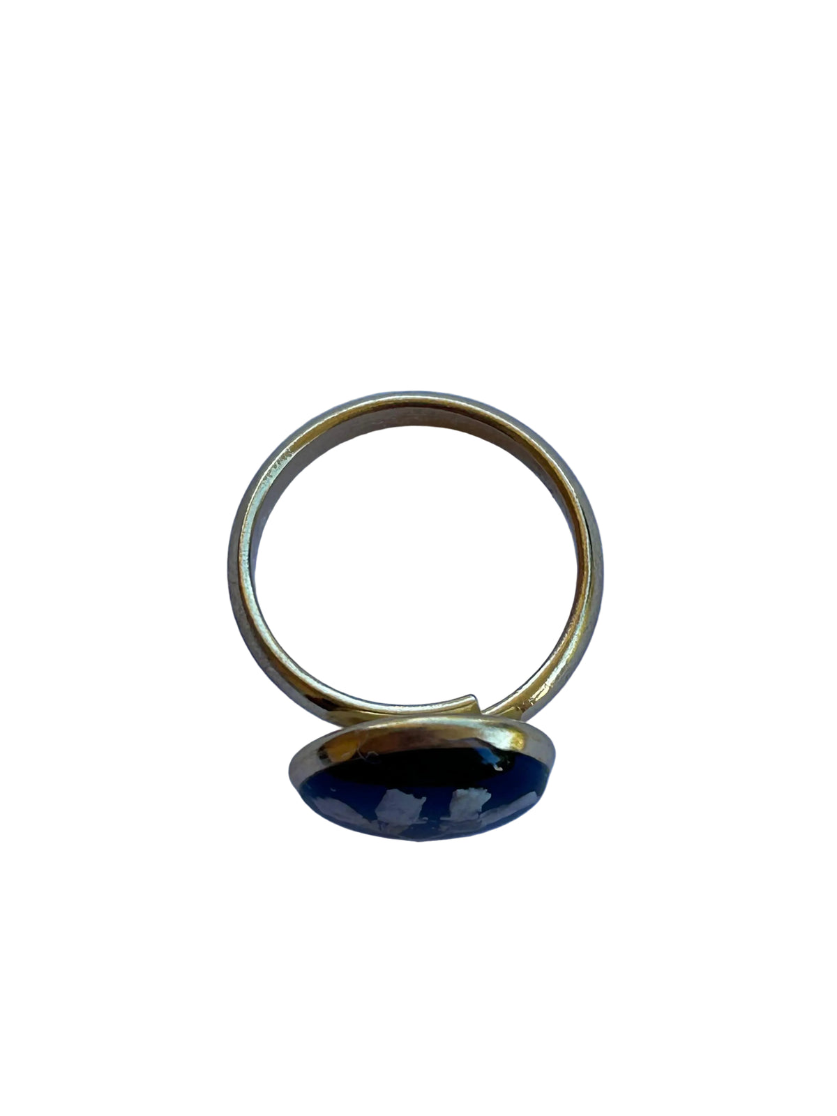 Anello piccole fioriture - fiori di campo bianchi